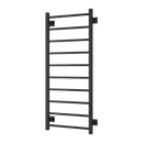 Reina Velino Electric Designer Towel Rail - 1200mm x 500mm - Matt Black