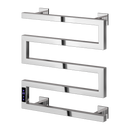 Reina Vispa Electric Designer Towel Rail - 510mm x 500mm - Polished Stainless Steel