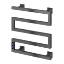 Reina Vispa Electric Designer Towel Rail - 510mm x 500mm - Gun Metal