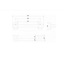 JTP Grab Rail - 385mm Wide - Grey
