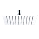 JTP Glide Ultra-Thin Square Ceiling Mounted Fixed Shower Head - 400mm x 400mm - Chrome