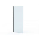 Roman Haven Select Wetroom Panel - 8mm Glass - 700mm Wide - Black H8SP7CB