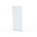 Roman Haven Select Wetroom Panel - 8mm Glass - 700mm Wide - Brushed Brass H8SP7CBR