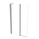 Roman Haven6 Inward Folding Bath Screen - 1500x910mm - 6mm Glass - Polished Chrome H2D6CS