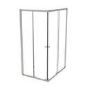 Roman Haven6 2 Door Corner Entry Shower Enclosure - 6mm Glass - 700x700mm - Polished Chrome H3C7CS