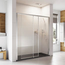 Roman Haven6 Level Access Sliding Shower Door - 6mm Glass - 1400mm Wide - Right Handed - Polished Chrome H3LER14CS