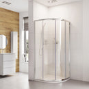 Roman Haven6 2 Door Quadrant Shower Enclosure - 6mm Glass - 800x800mm - Polished Chrome H3Q8CS