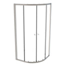 Roman Haven6 2 Door Offset Quadrant Shower Enclosure - 6mm Glass - 1000x800mm - Polished Chrome H3Q810CS