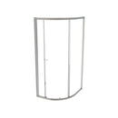 Roman Haven6 1 Door Offset Quadrant Shower Enclosure - 6mm Glass - 900x800mm - Polished Chrome H3SQ98CS