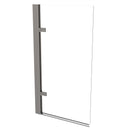 Roman Haven8 Right Handed Hinged Bath Screen - 1500x835mm - 8mm Glass - Polished Chrome H4D12CSR