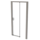 Roman Haven8 Level Access Sliding Shower Door - 8mm Glass - 1000mm Wide - Left Handed - Chrome H4LEL10CS