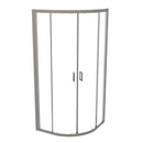 Roman Haven8 2 Door Offset Quadrant Shower Enclosure - 8mm Glass - 1000x800mm - Polished Chrome H4Q810CS