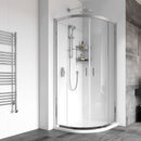 Roman Haven8 2 Door Quadrant Shower Enclosure - 8mm Glass - 800x800mm - Polished Chrome H4Q8CS
