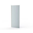 Roman Haven Select Wetroom Panel - 8mm Fluted Glass - 1100mm Wide - Brushed Nickel H8SP11FCN