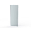 Roman Haven Select Wetroom Panel - 8mm Fluted Glass - 800mm Wide - Chrome H8SP8FCS