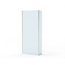 Roman Haven Select Pivot Deflector Panel - 8mm Glass - 300mm Wide - Brushed Nickel H8SPM3CN