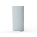 Roman Haven Select Pivot Deflector Panel - 8mm Fluted Glass - 300mm Wide - Polished Chrome H8SPM3FCS