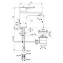 Ideal Standard Cerafine O Single Lever Mini Basin Mixer With Pop-up Waste BC723AA