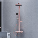 Ideal Standard Ceraflow ALU+ Single Lever Shower System Exposed Mixer 2 Function 2 Shelves Rose BD584RO