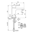 Ideal Standad Retail Edge Mini Single Lever Basin Mixer A7575AA