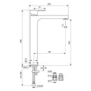 Ideal Standad Retail Edge Vessel Single Lever Basin Mixer A7577AA