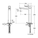 Ideal Standad Retail Tonic Ii Single Lever Vessel Basin Mixer A6329AA