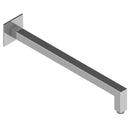 JTP Inox Square Wall Mounded Shower Arm - 400mm Long - Stainless Steel