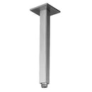 JTP Inox Square Ceiling Shower Arm - 200mm Long - Stainless Steel