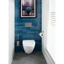 JTP Inox Wall Mounted Toilet Brush Holder - Stainless Steel