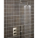 JTP Inox 1 Outlet Thermostatic Concealed Shower Valve - Stainless Steel
