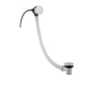 JTP Inox Exofil with Click Clack Bath Waste - Stainless Steel