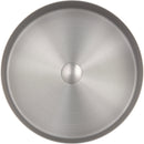 JTP Inox Round Sit On Countertop Basin - 360mm x 360mm - Stainless Steel IXCTR360