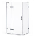 Roman Liberty Side Panel For Corner Fitting, Outward Opening - 8mm Glass - 1000mm Wide - Nickel K1R1013N