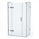 Roman Liberty Side Panel For Corner Fitting - 8mm Glass - 800mm Wide - Polished Nickel KHR813PN