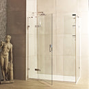 Roman Liberty Side Panel For Corner Fitting - 8mm Glass - 800mm Wide - Polished Nickel KHR813PN
