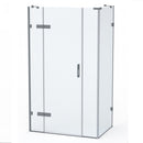 Roman Liberty Side Panel For Corner Fitting - 8mm Glass - 800mm Wide - Chrome KHR813S