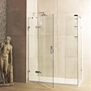 Roman Liberty Side Panel For Corner Fitting - 8mm Glass - 800mm Wide - Chrome KHR813S