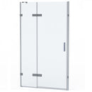 Roman Liberty Hinged Inline Panel For Alcove - 8mm Glass - 1000mm Wide - Black KL2H1013B