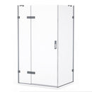 Roman Liberty Hinged Inline Panel For Corner Fitting - 8mm Glass - 1200mm Wide - Chrome KL2HR1213S