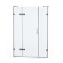 Roman Liberty Inline Panel For Alcove Fitting - 8mm Glass - 1200mm Wide - Nickel KLH1213N
