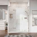 Roman Liberty Inline Panel For Alcove Fitting - 8mm Glass - 1400mm Wide - Polished Nickel KLH1413PN