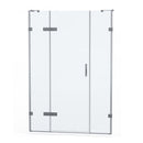 Roman Liberty Inline Panel For Alcove Fitting - 8mm Glass - 1400mm Wide - Chrome KLH1413S