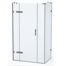 Roman Liberty Inline Panel For Corner Fitting - 8mm Glass - 1600mm Wide - Brushed Brass KLHR1613BR