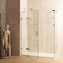 Roman Liberty Inline Panel For Corner Fitting - 8mm Glass - 1600mm Wide - Nickel KLHR1613N