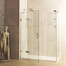 Roman Liberty Inline Panel For Corner Fitting - 8mm Glass - 1400mm Wide - Polished Nickel KLHR1413PN