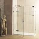Roman Liberty Inline Panel For Corner Fitting - 8mm Glass - 1600mm Wide - Chrome KLHR1613S