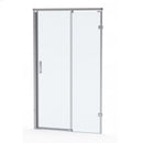Roman Liberty 8 Recessed Sliding Shower Door For Alcove - 8mm Glass - 1200mm Wide - Left Handed - Chrome KT1D12LS