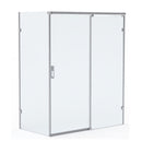 Roman Liberty 8 Recessed Sliding Shower Door For Corner - 8mm Glass - 1500mm Wide - Right Handed - Chrome KT1D15RCS
