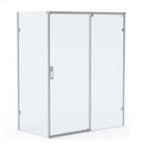 Roman Liberty 8 Side Panel For Corner Fitting - 8mm Glass - 800mm Wide - Polished Nickel KTR1C8PN