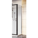 Roman Innov8 Side Panel - 6mm Glass - 800mm Wide - Black N2GL813B